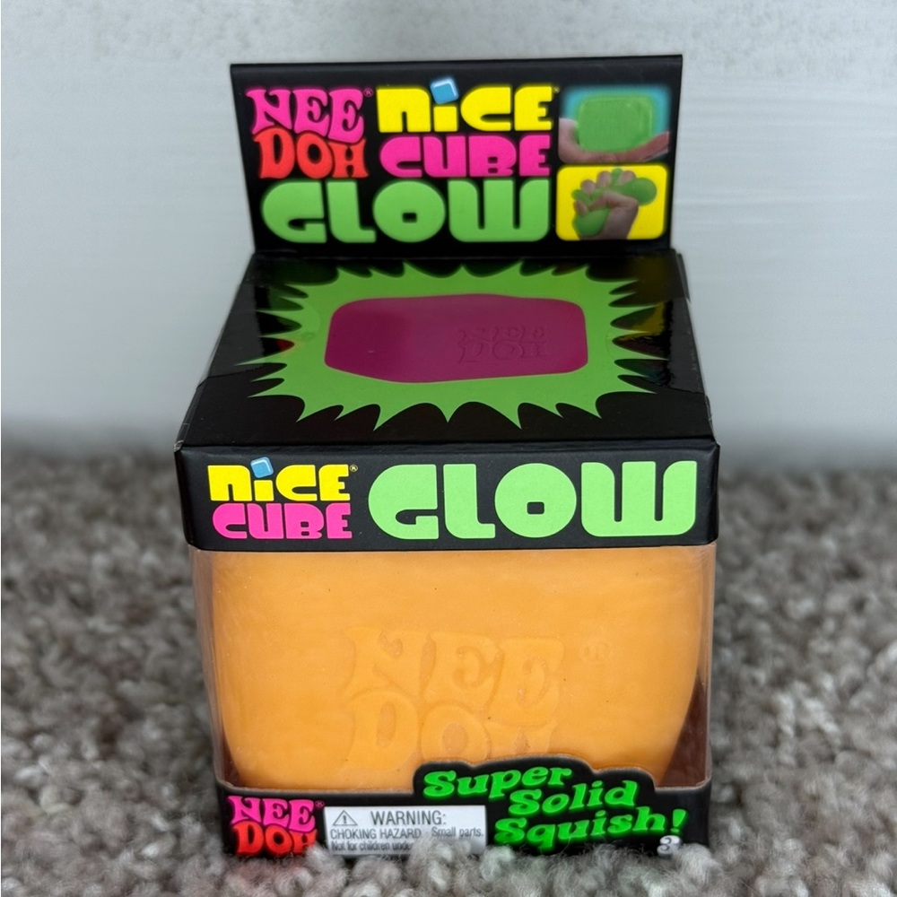 Nice Cube Glow Orange Toy